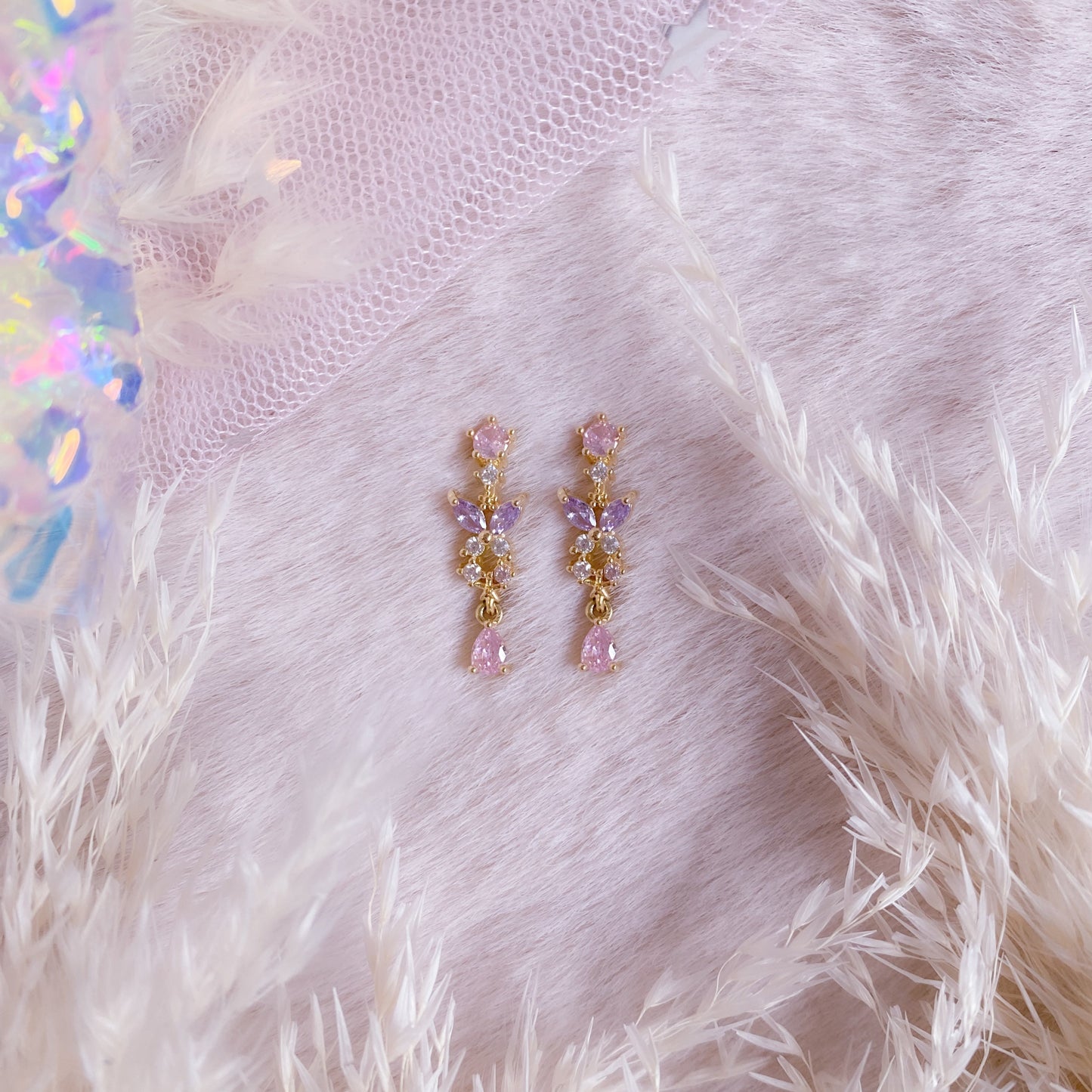 Pastel Dreams Long Earring