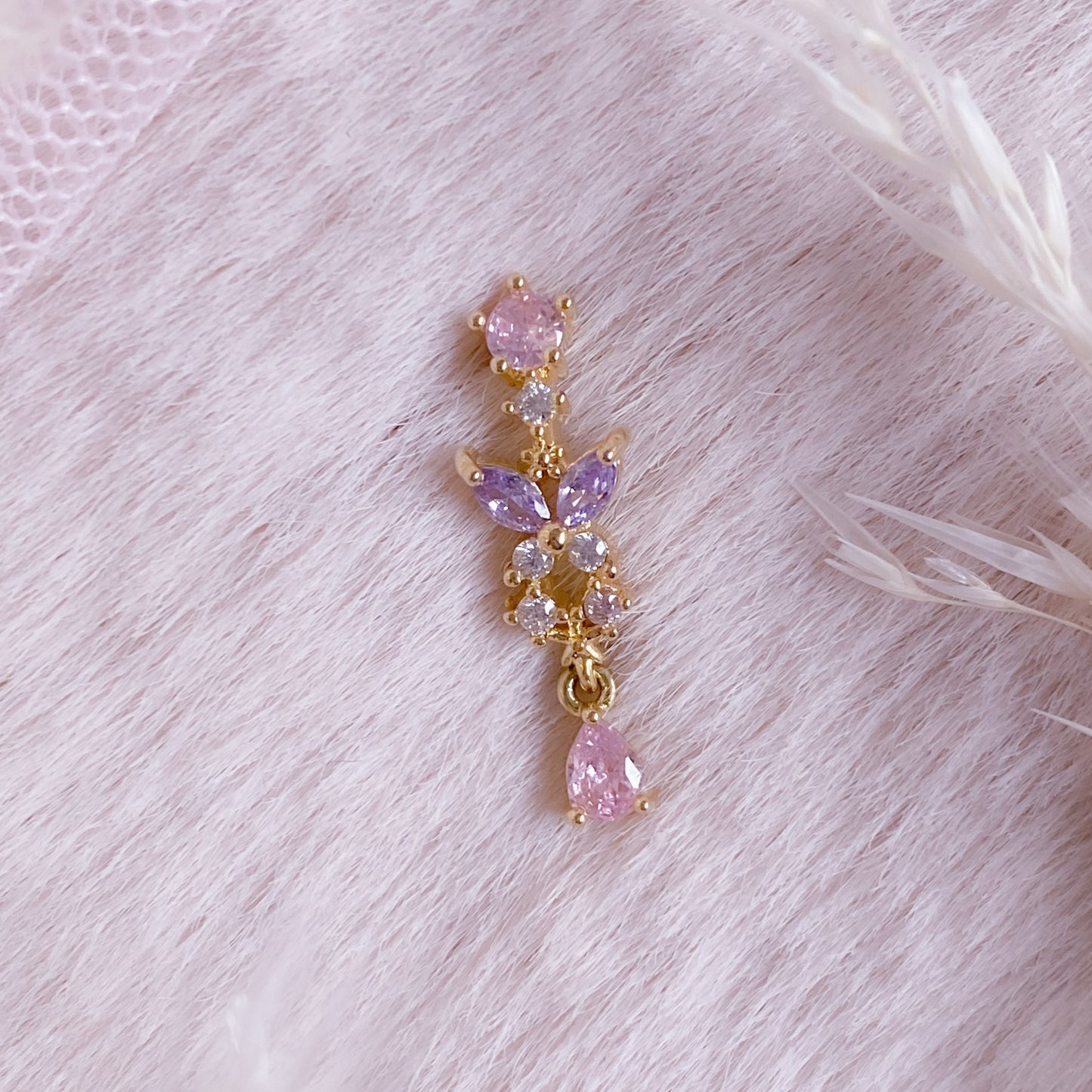 Pastel Dreams Long Earring