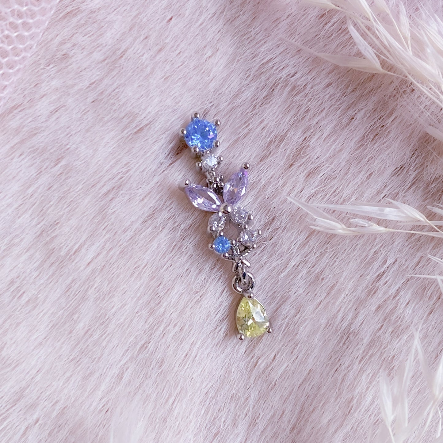 Pastel Dreams Long Earring