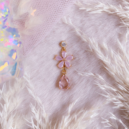 Spring Sakura Drop Earring