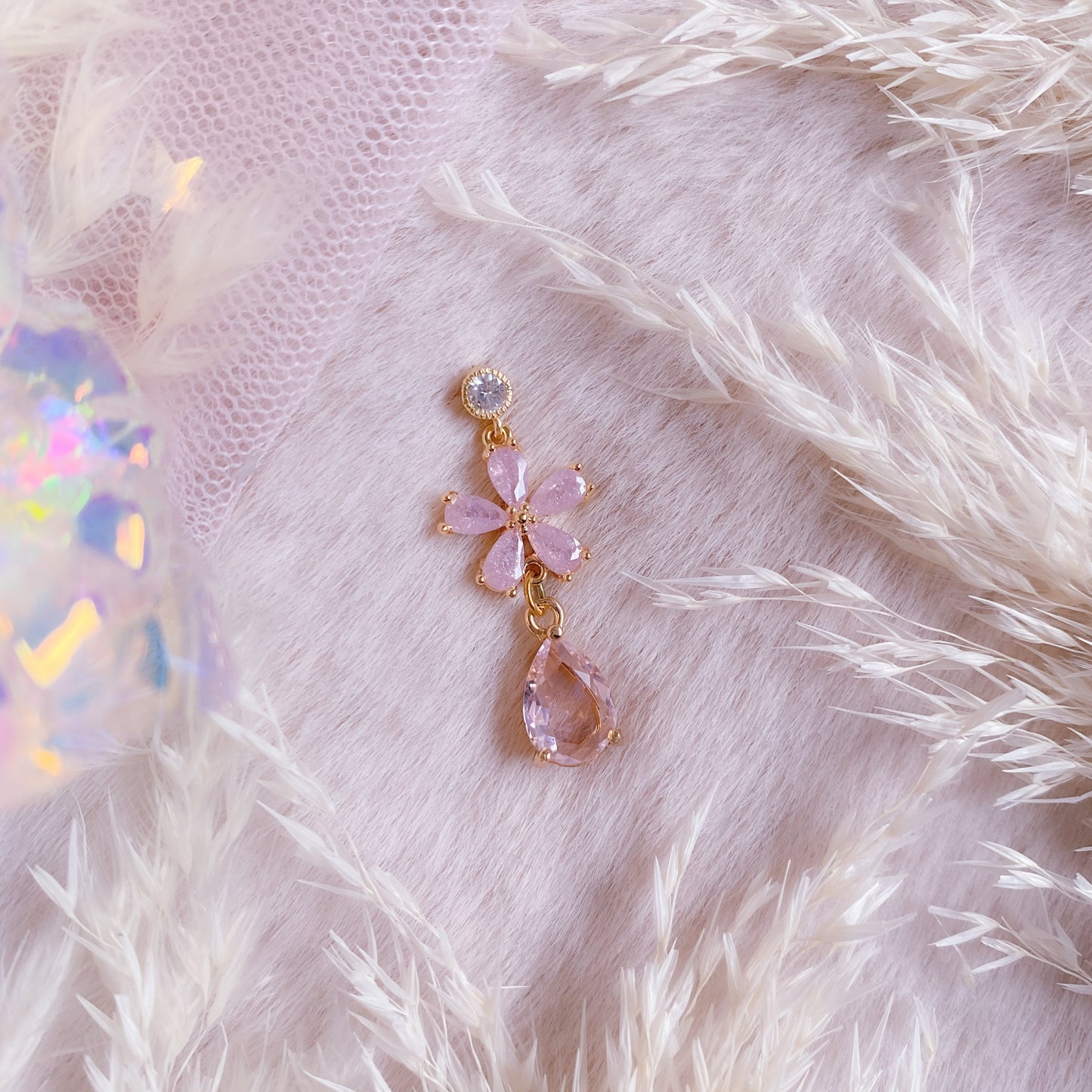 Spring Sakura Drop Earring