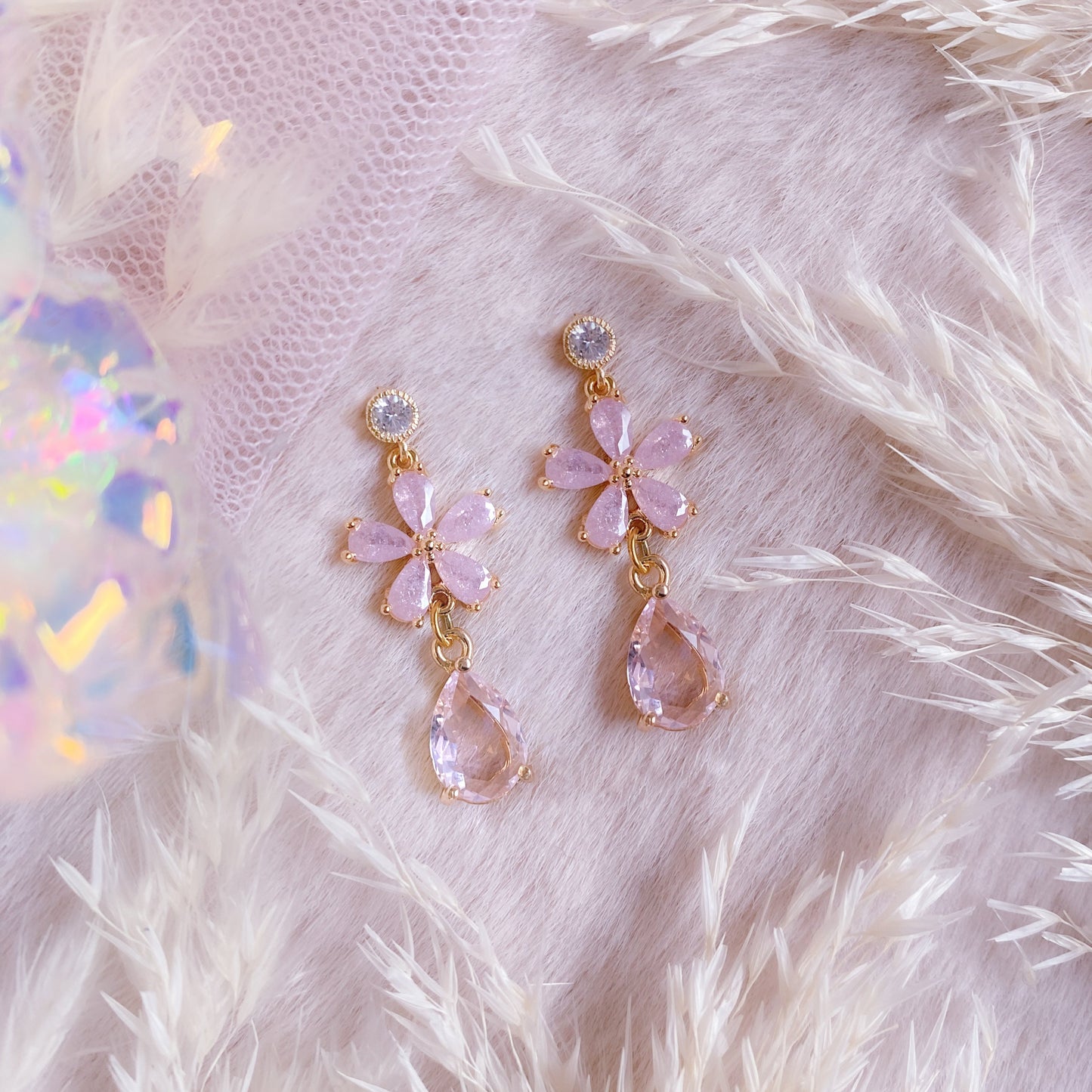 Spring Sakura Drop Earring