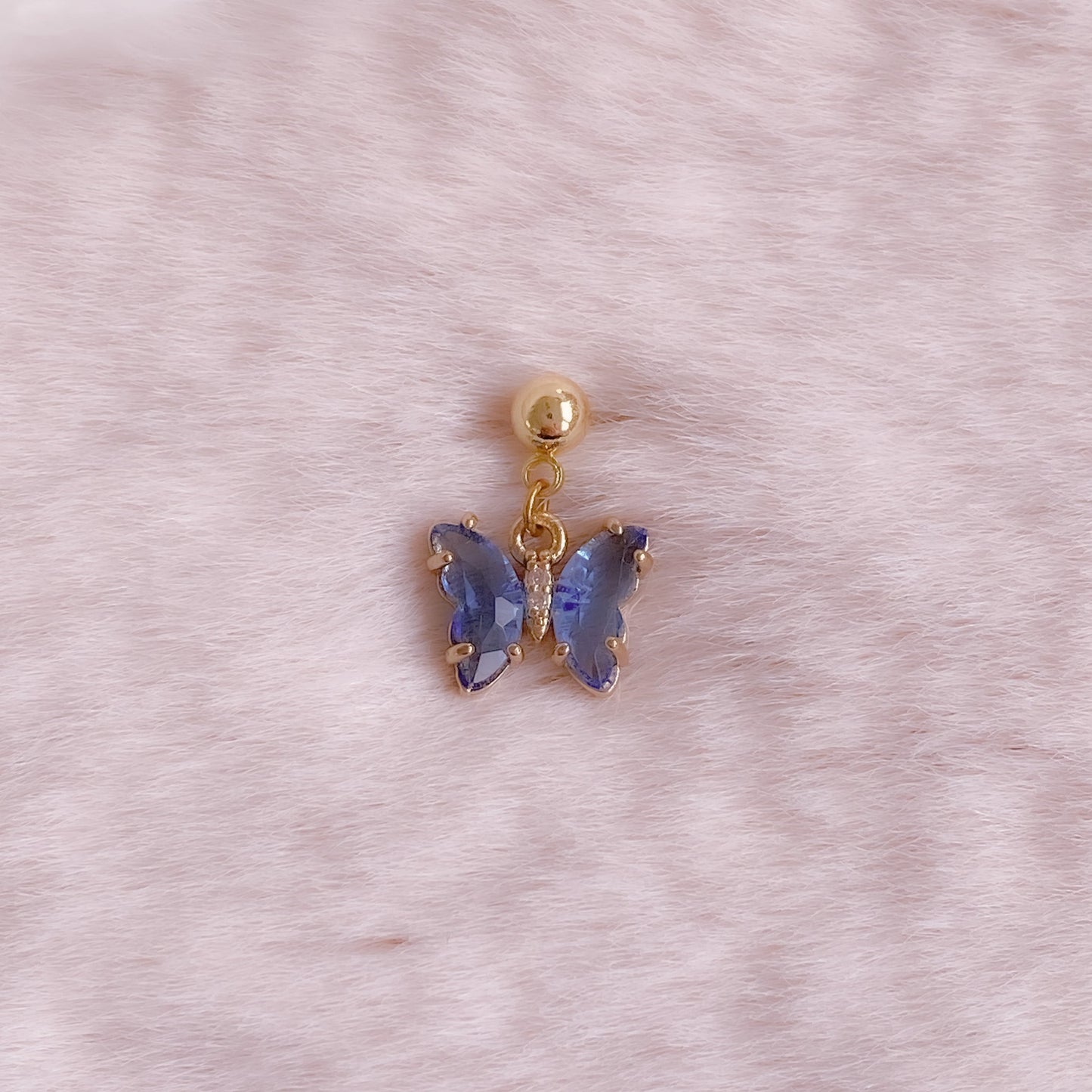 Tiny Butterfly Ear Pin