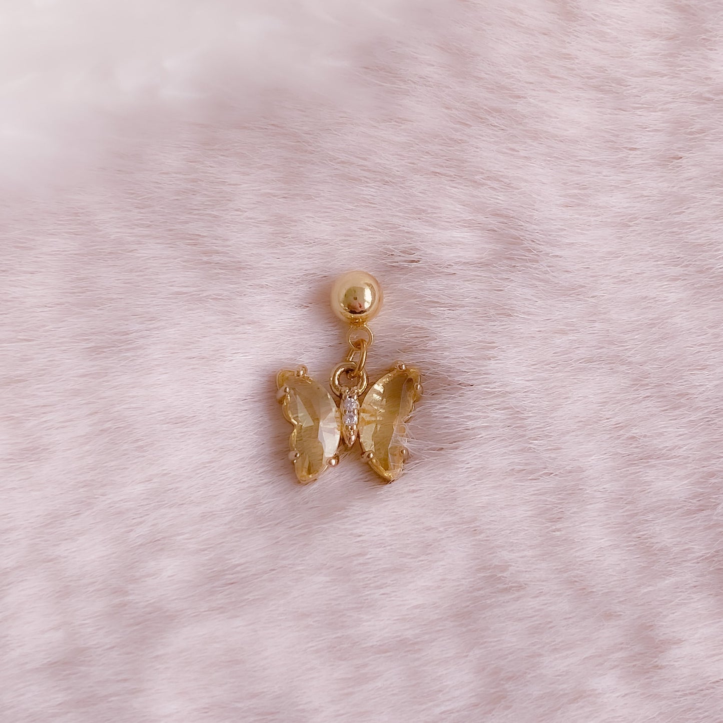 Tiny Butterfly Ear Pin