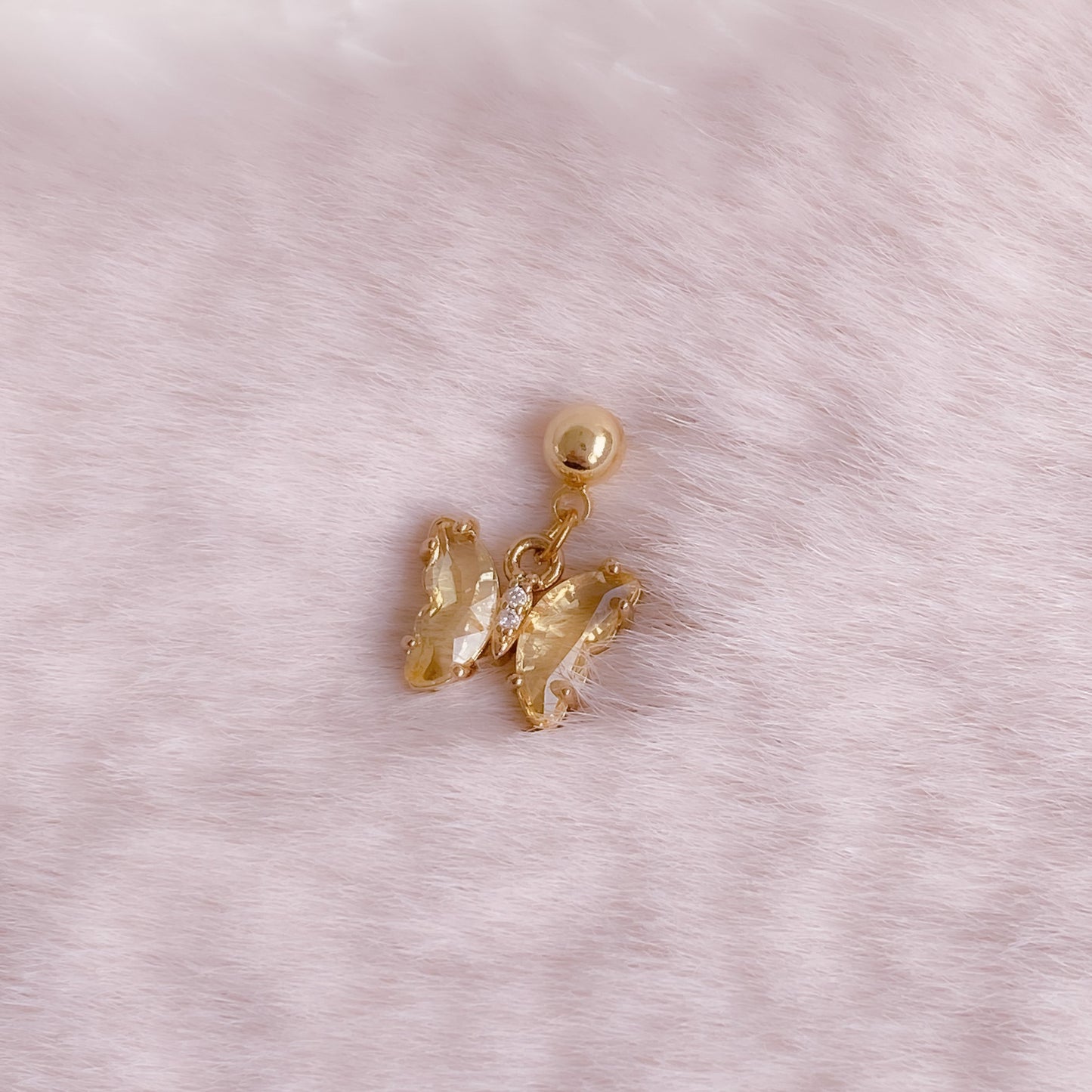 Tiny Butterfly Ear Pin