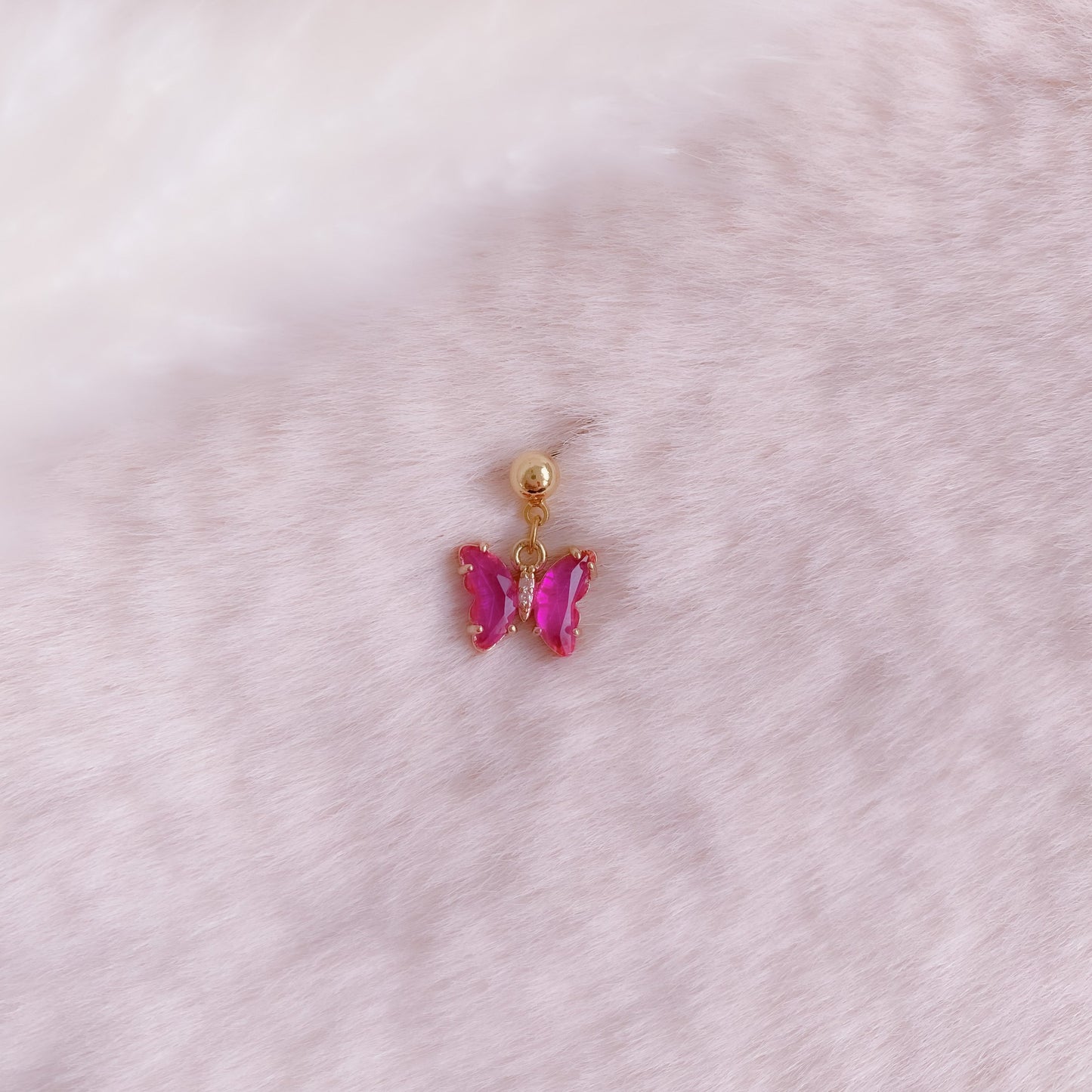 Tiny Butterfly Ear Pin