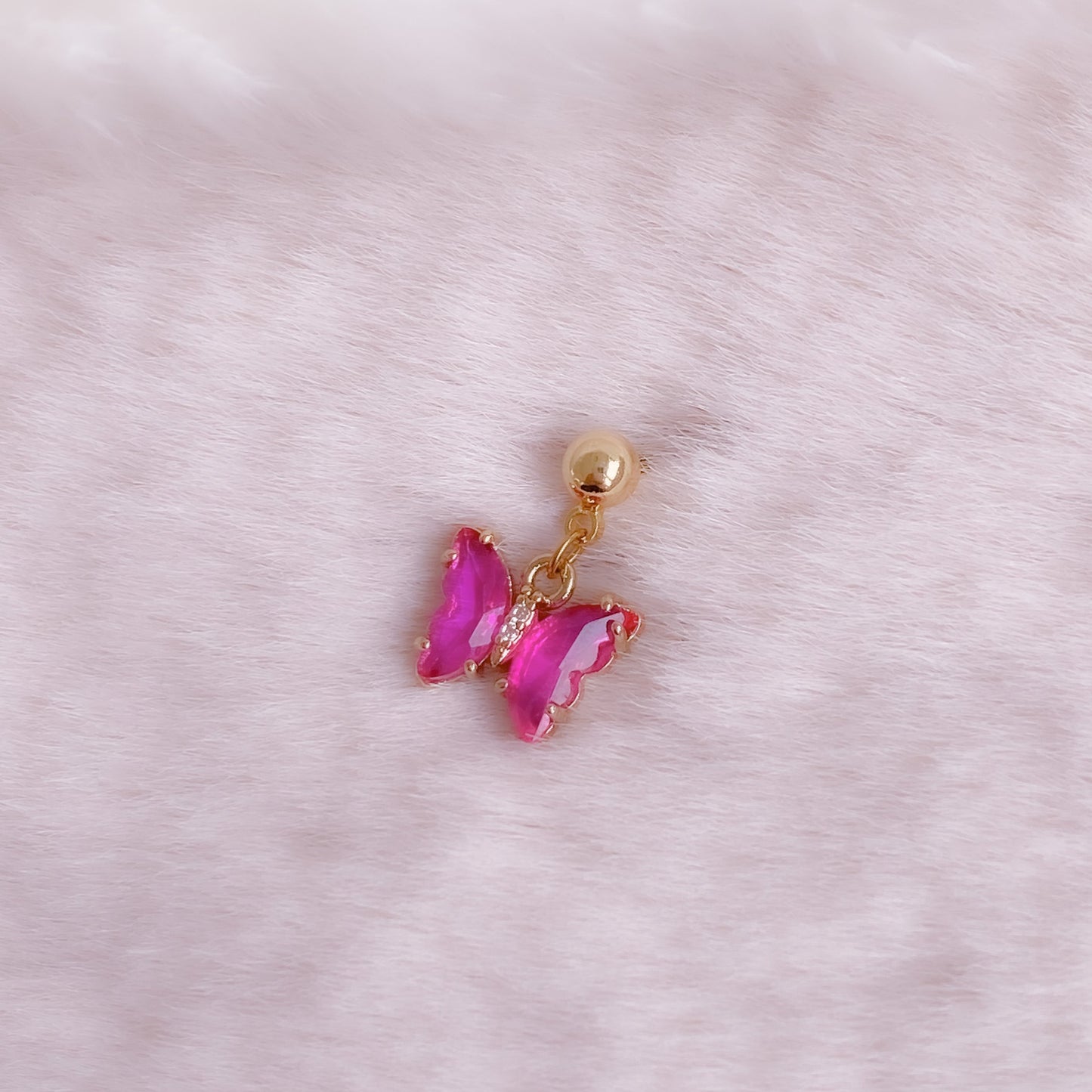 Tiny Butterfly Ear Pin