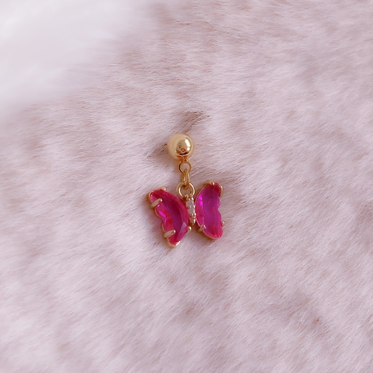 Tiny Butterfly Ear Pin