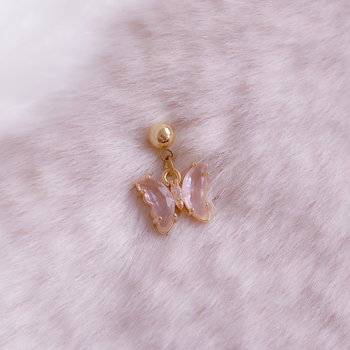 Tiny Butterfly Ear Pin