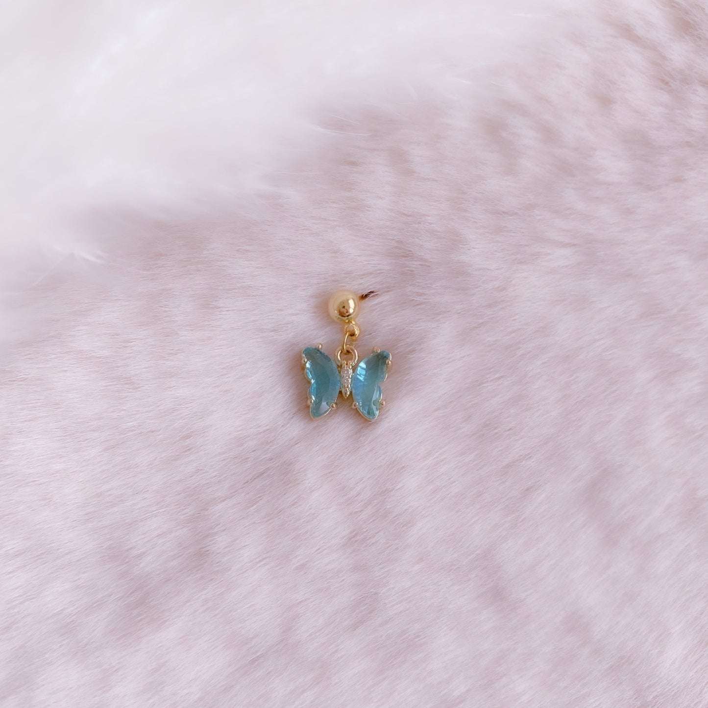 Tiny Butterfly Ear Pin