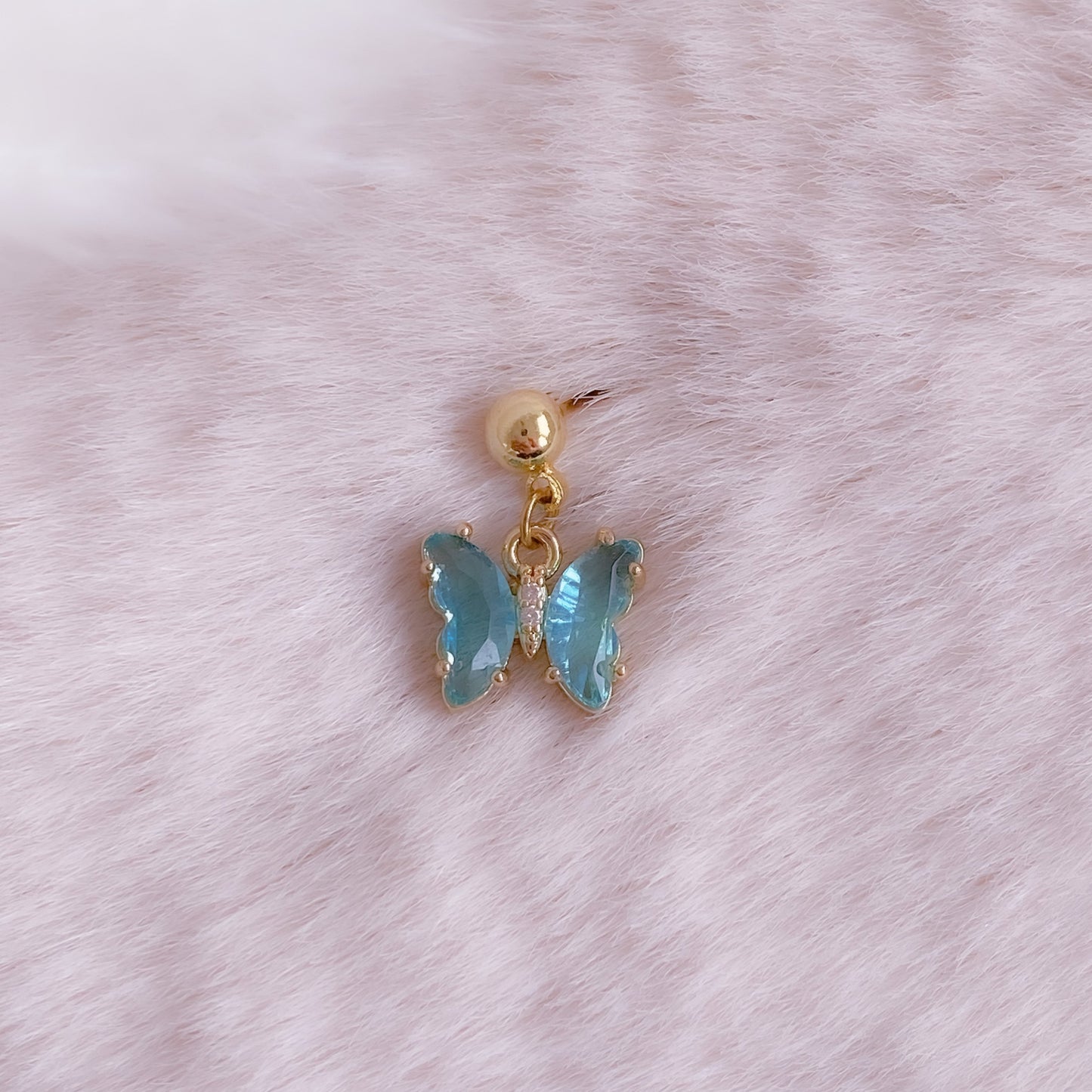 Tiny Butterfly Ear Pin