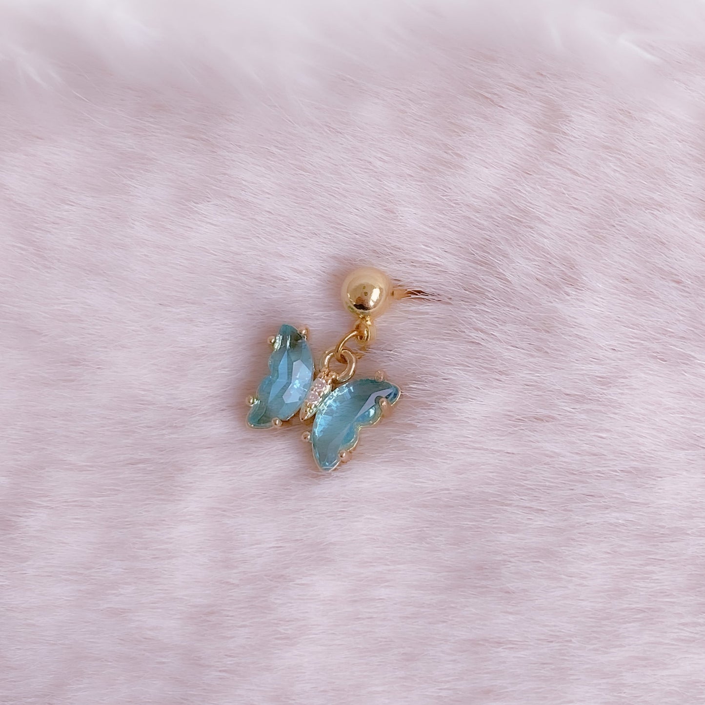 Tiny Butterfly Ear Pin