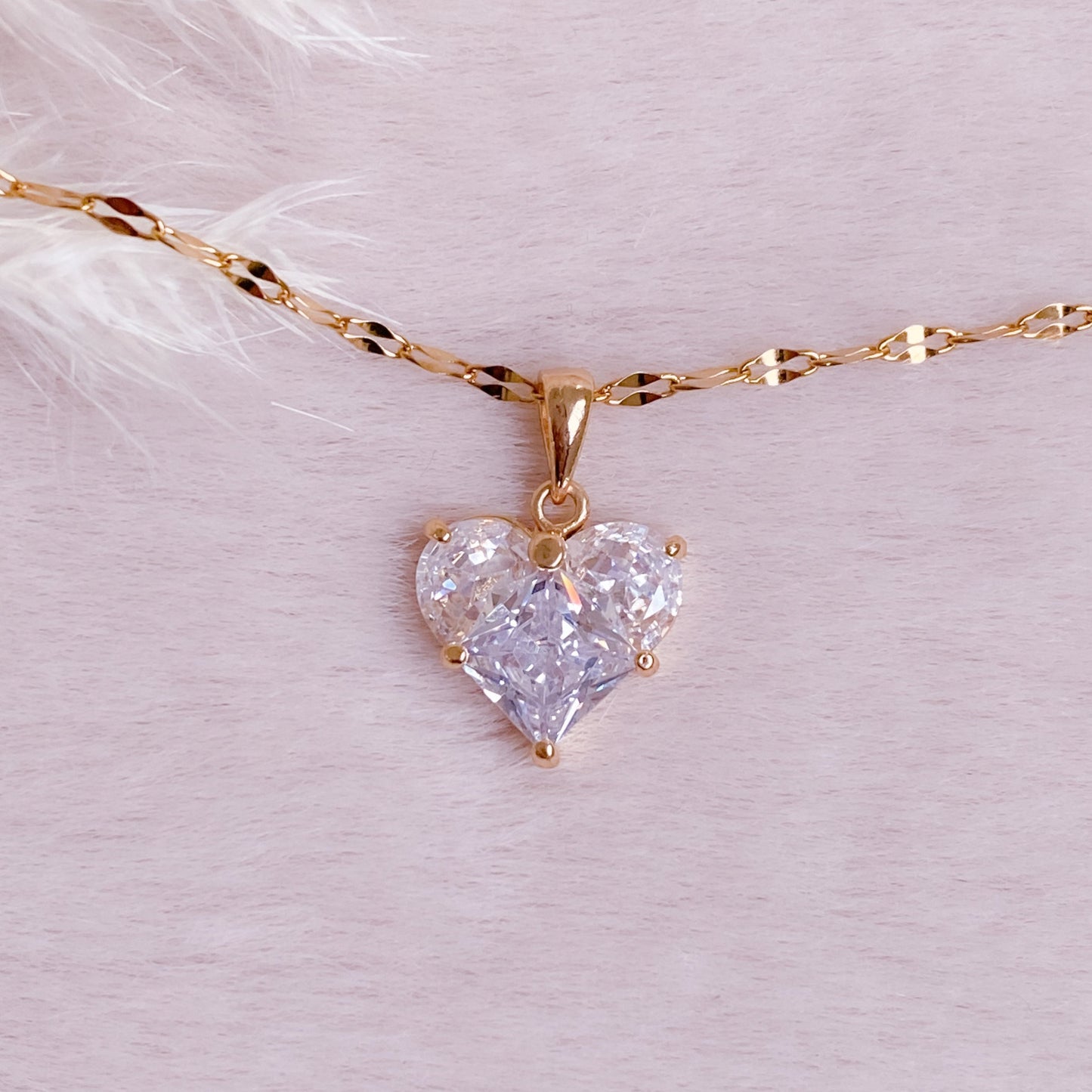 Prism Heart Necklace