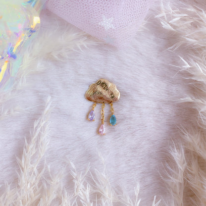 Happy Rain Cloud Earring