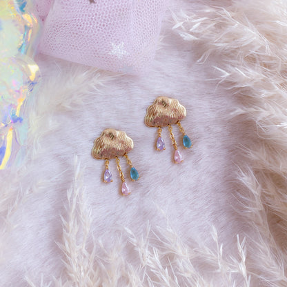 Happy Rain Cloud Earring