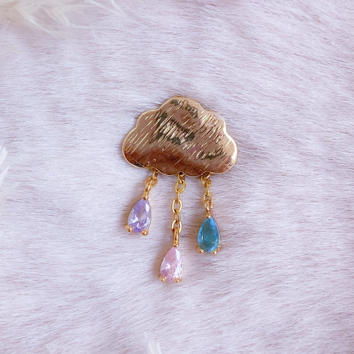 Happy Rain Cloud Earring