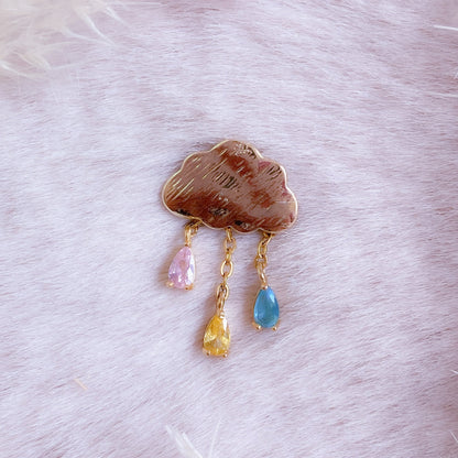 Happy Rain Cloud Earring