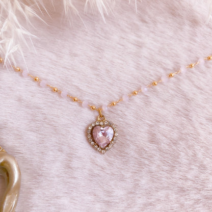 Crystal Heart Necklace