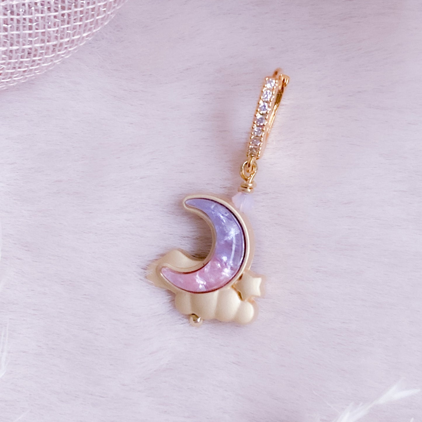 Dreamy Pastel Moon Hoop