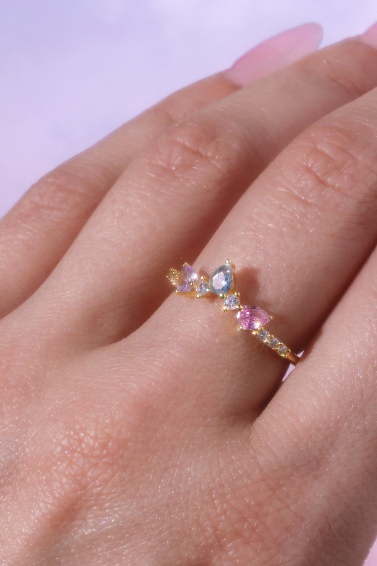 Dainty Crown Ring