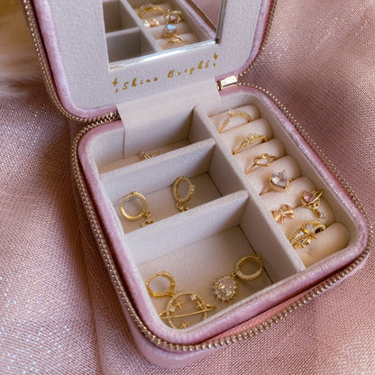 Luxurious Velvet Jewelry Case