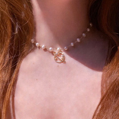 Jupiter Pearl Choker