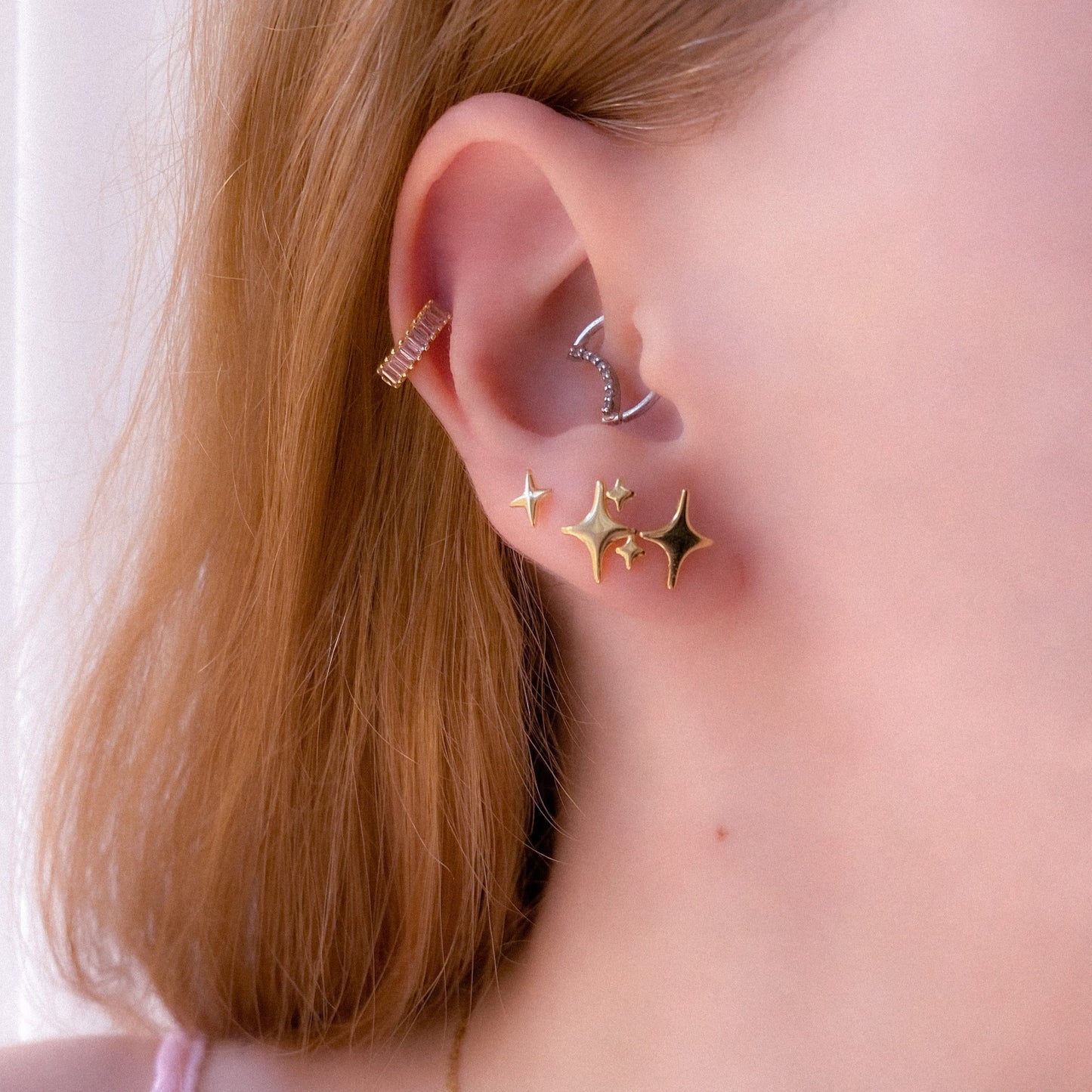 Tiny Sparkle Stud Earring