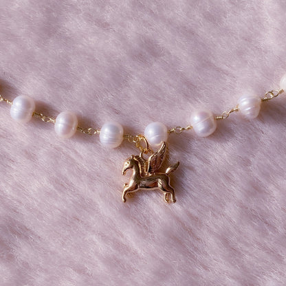 Pegasus Pearl Choker