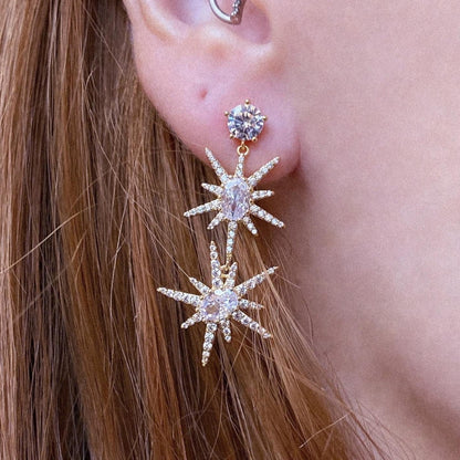 Mizar & Alcor Long Earring